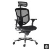 Scaun ergonomic mesh Enjoy negru, Cu Memory Foam, 180x200