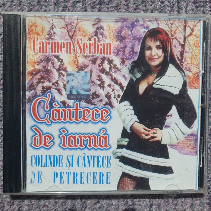 CD CARMEN SERBAN - C&acirc;ntece De Iarnă (Colinde Și C&acirc;ntece De Petrecere), 2003