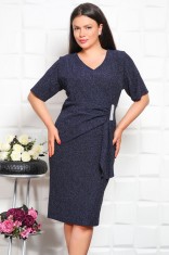 Rochie de seara Monaco Bleumarin - 48Marimea