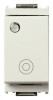 Vimar 16090B Buton cu revenire si semnalizare, 10A, 250V, 1P NO, alb - 8007352078345