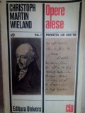 Christoph Martin Wieland - Opere alese. Povestea lui Agaton (Editia: 1973)