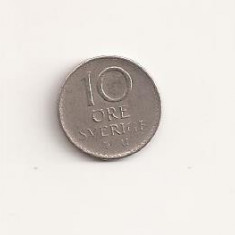 Moneda Suedia - 10 Ore 1971