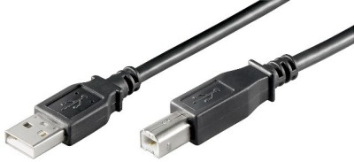 Cablu USB A-B t-t 1.8m HQ foto