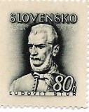 Slovacia - Ludovic Stur, 1944 - 80 H, neobliterat