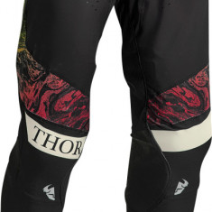 Pantaloni motocross/enduro Thor Prime Melter, culoare negru/alb, marimea 28 Cod Produs: MX_NEW 290110132PE
