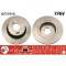 Set discuri frana Land Rover Discovery 2 (L318), Range Rover I, Range Rover 2 (P38a), Range Rover 3 (L322), punte spate, 304.5x12.6, plin, TRW