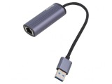 Adaptor USB Fast Ethernet 3.1 Gri 10/100/1000Mbps PnP