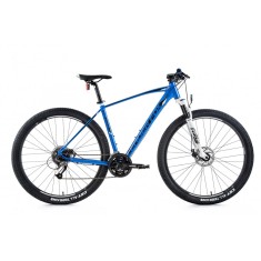 MTB 29 inch Leader Fox Esent, 21 viteze, furca Zoom, Disc-cadru 20&quot;-albastru