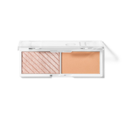 Paleta blush si iluminator e.l.f Bite-Size Face DUO, 4.6g - 252 Cantaloupe foto