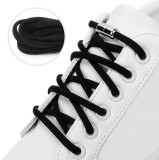 Sireturi elastice SMART pentru incaltaminte cu clema metalica, culoare neagra, AVEX
