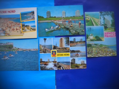 HOPCT LOT NR 691 EFORIE NORD-CT-5 CARTI POSTALE-RSR-CIRCULATE foto