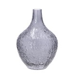 Cumpara ieftin Vaza flori sticla violet 21,5 x 30,5 cm