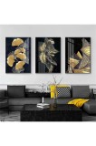 Set de afișe moderne abstracte LPFNSF, decor de perete pentru casă &icirc;n stil boemian, afiș cu imprimeu de frunze de plante, fără ramă (Stil 2.30 x 40 cm