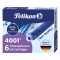 Set Rezerve Cerneala Stilou, Pelikan, 4001, Albastru Regal, 12 Bucati