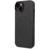 Husa Piele Ecologica Karl Lagerfeld Perforated Logo pentru Apple iPhone 14 Plus, Neagra KLHCP14MFWHK