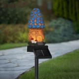 Lampa Solară cu Design Casa &icirc;n Copac LED Alb Cald, CMCLASS