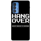 Husa compatibila cu Motorola Edge 20 Lite model Hangover, Silicon, TPU, Viceversa, Transparent, Carcasa