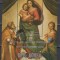 A10 YC 2 - Colita foarte veche - Coreea de nord - pictura religioasa