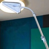 Mop triunghi extensibil/flexibil cu racleta din microfibra, 170 cm, rezerva