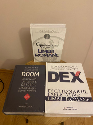 DEX, DOOM 3, Gramatica limbii rom&amp;acirc;ne, caiet de exerciții, ultimele ediții, noi foto