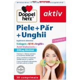 Piele + Par + Unghii cu Colagen+Q10+Argila+Acid hialuronic 30cpr