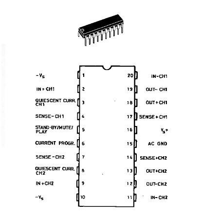 Preamplificator stereo 60w max