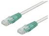Cablu patch U/UTP 5e CCA PVC gri 3m 28AWG, Goobay