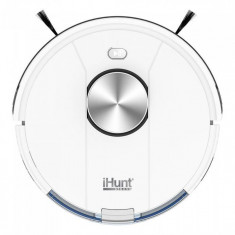 Aspirator Robot iHunt Vacuum Laser Pro Functie Mop Autonomie 90min Capacitate Colectare 450ml Alb foto