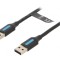 Cablu USB 2.0 A-A Nichelat 0,25m