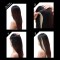 Extensie Păr Drept cu Clips, Blond, 58cm