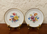 2 FARFURII DECORATIVE- PORTELAN- K&amp;A Krautheim Selb Bavaria Handarbeit-BEETHOVEN