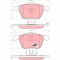 TRW GDB1576 COTEC set placute frana,frana disc