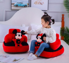 Fotoliu din plus cu spatar Minnie Mouse foto