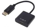 Adaptor DisplayPort la HDMI, 0.15m, Negru