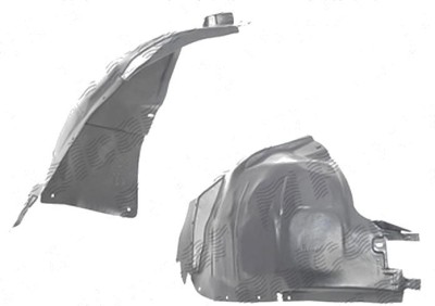 Carenaj aripa interioara, aparatori noroi Opel Astra J, 09.2009- Coupe , Cascada, 03.2013- Cabrio, fata, Dreapta foto