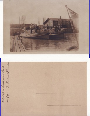 Braila -tipuri-salupe de razboi- militara, WWI, WK1 foto
