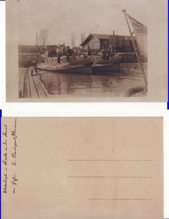 Braila -tipuri-salupe de razboi- militara, WWI, WK1