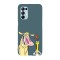 Husa compatibila cu Oppo A77, Viceversa, model Cow and Chicken, Silicon, TPU