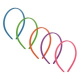 Set Coronite Par cu Tesatura Colorate pentru Copii - 5 buc, CMCLASS