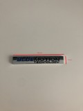 Emblema Bluemotion Metalica Auto, 100mm, Banda Dublu Adeziva Inclusa
