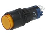 Comutator apăsare SPDT 0.5A 250VAC IP40