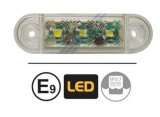 Led Lampi de marcaj Remorca Camion Caravana Alb E9 12v 24v