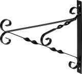 Suport perete ghiveci Strend Pro, metalic decorativ, 25x30 cm