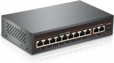 Cumpara ieftin Switch smart PoE 9 porturi 10 100mbps, 120W, 9FE(PoE)+2FE, F0920FBL-A