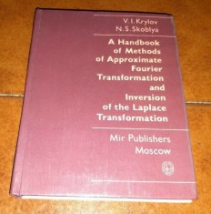 A handbook of methods of approximate fourier transformation Krylov, Skoblya