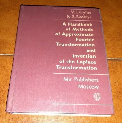 A handbook of methods of approximate fourier transformation Krylov, Skoblya foto