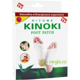 Plasturi Detoxifianti Kinoki pentru Talpi 6cmx8cm 10buc