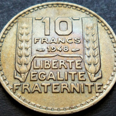 Moneda istorica 10 FRANCI (Francs) - FRANTA, anul 1948 * cod 2414