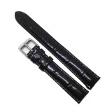 Curea de ceas Neagra - Piele Vitel - 16mm - WZ3657, Time Veranda