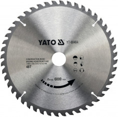 YATO Disc circular pentru lemn 250 x 30 x 2.4 T48 foto